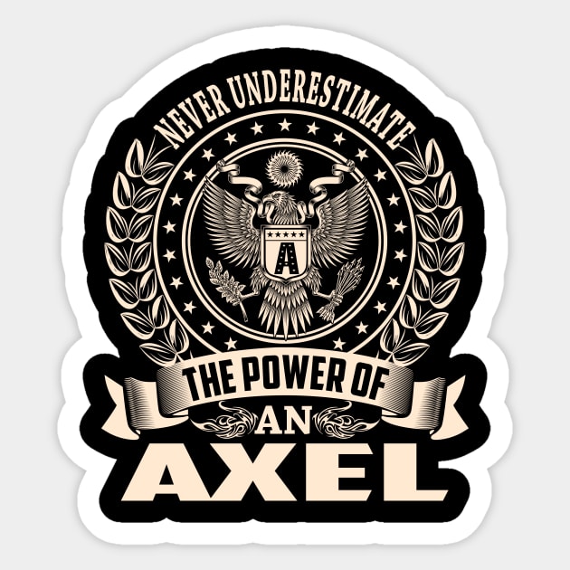 AXEL Sticker by Darlasy